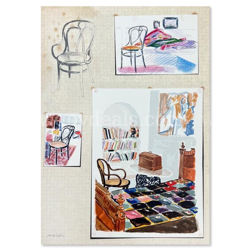 Arie Azene, "Untitled" Limited Edition Fine Art