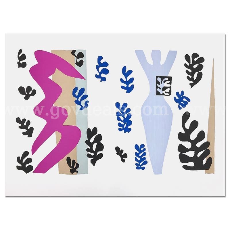 Henri Matisse 1869-1954 (After), "Le Lanceur de Couteaux (The Knife Thrower)" Limited Edition Fine Art
