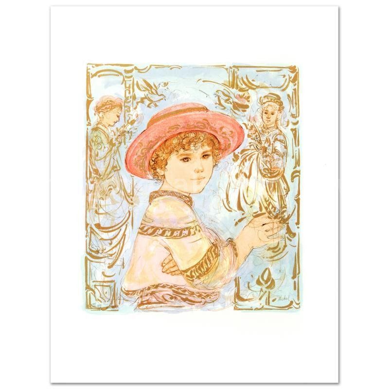 Edna Hibel (1917-2014), "Todd" Limited Edition Fine Art