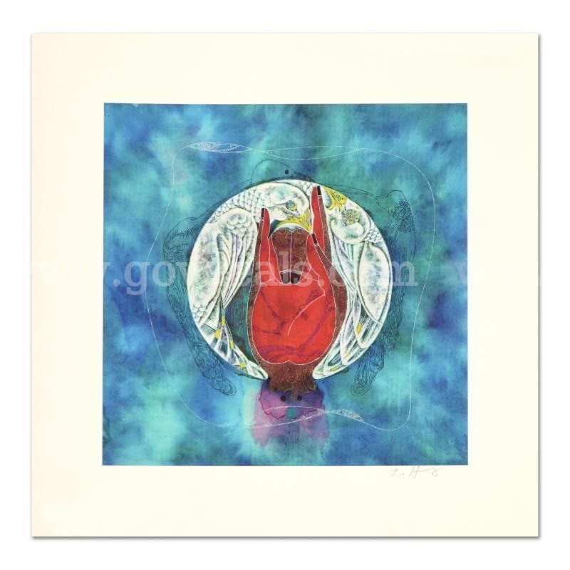 Lu Hong, "Mudra Karana, Warding Off Evil" Limited Edition Fine Art