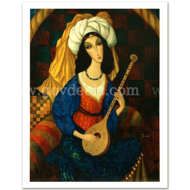 Sergey Smirnov (1953-2006), "Scheherazade" Limited Edition Fine Art