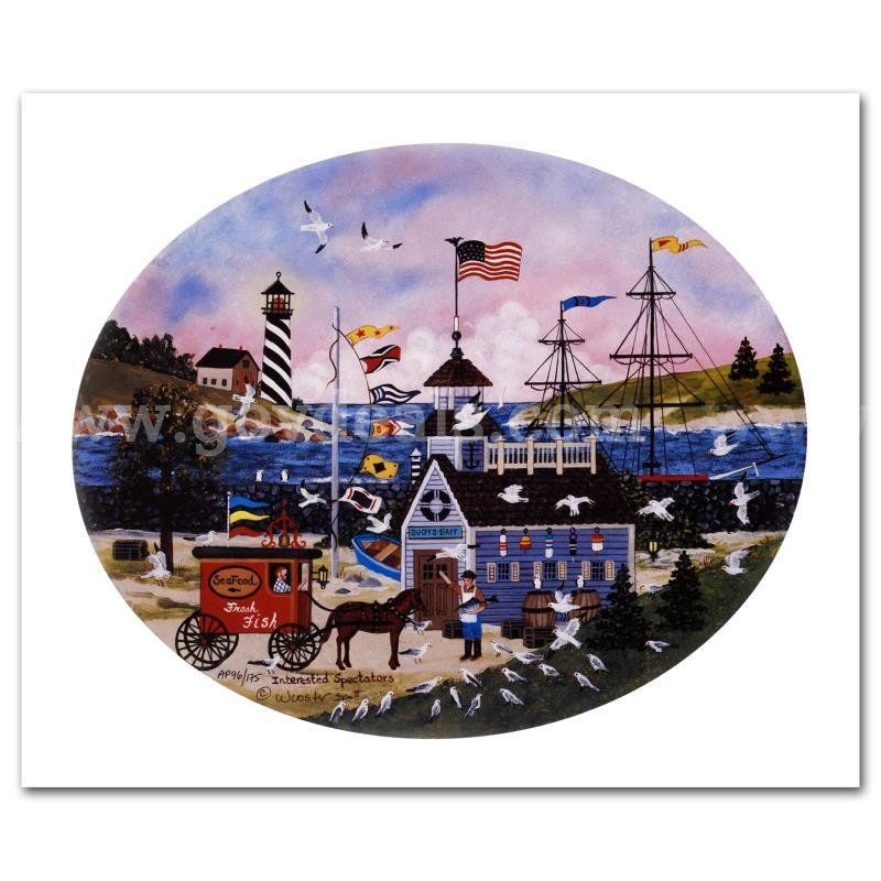 Jane Wooster Scott, "Interested Spectators" Limited Edition Fine Art