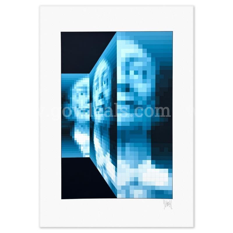 Yvaral (1934-2002), "Faces of Dali 3" Limited Edition Fine Art