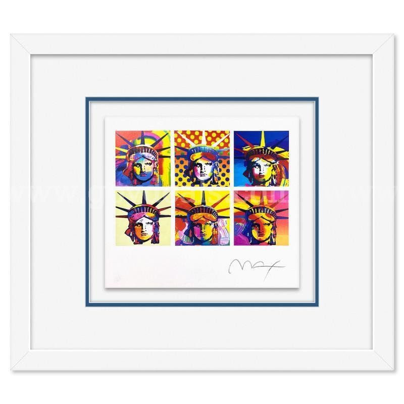 Peter Max, "Six Liberties" Limited Edition Fine Art