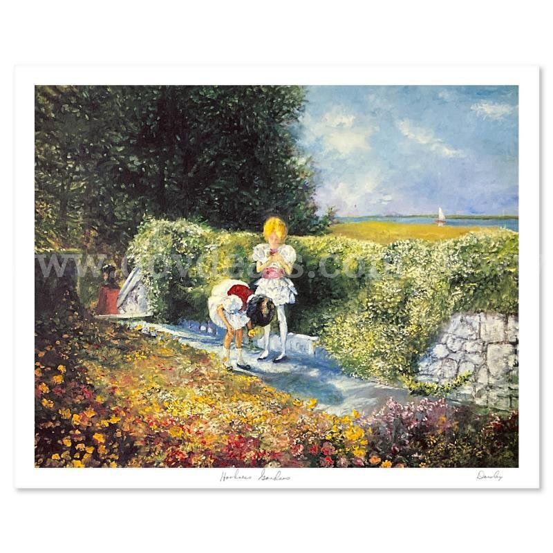 Joseph Dawley (1936-2008), "Harkness Garden" Limited Edition Fine Art