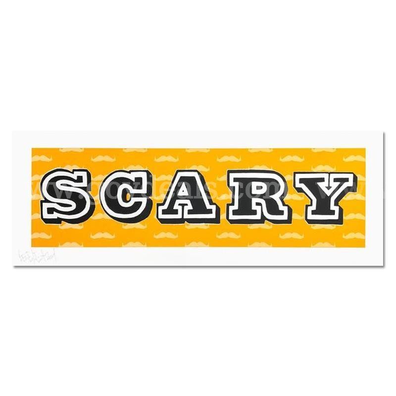 Ben Eine, "Scary" Limited Edition Fine Art