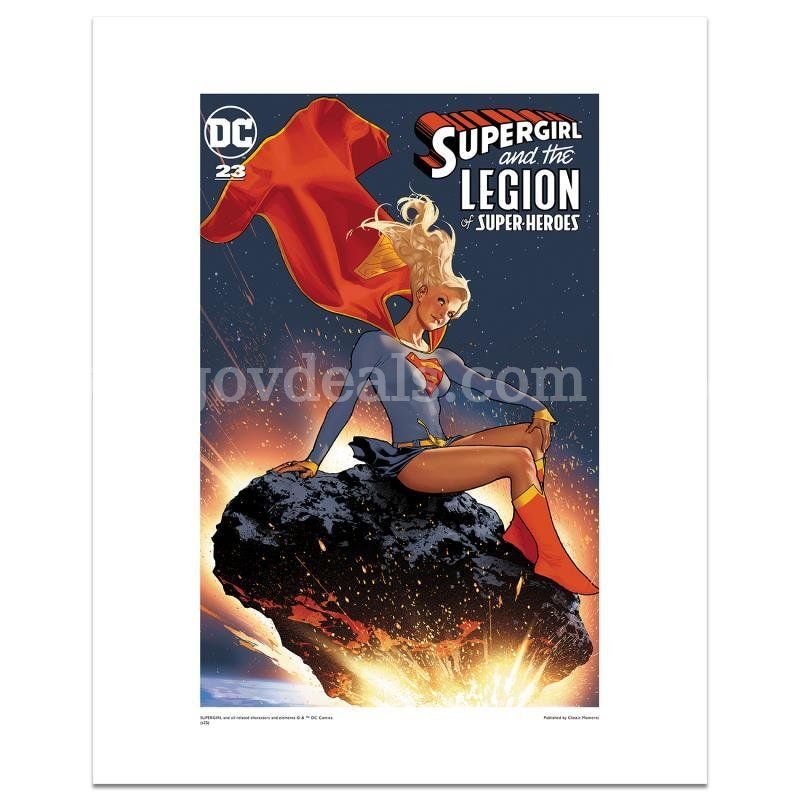 DC Comics, "Supergirl: Legion of Superheroes" Limited Edition Fine Art