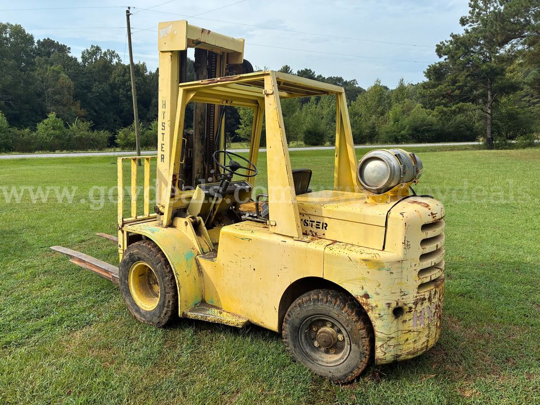 Hyster H70c all terrain forklift