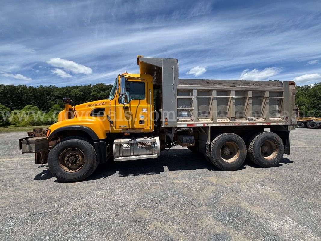 2004 Mack CV713 Granite Tandem Dump Truck w/ Snow Equipment – Runs & Drives