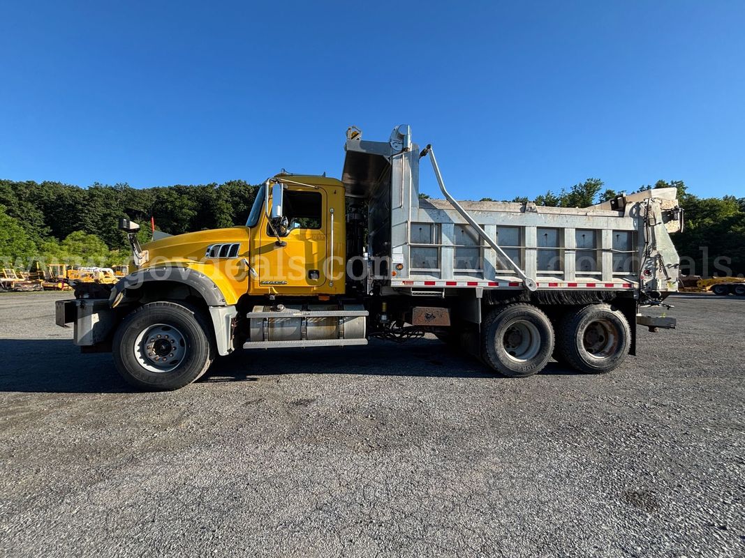 2010 Mack GU713 Cab‑Behind‑Engine Truck w/ Snow Equipment