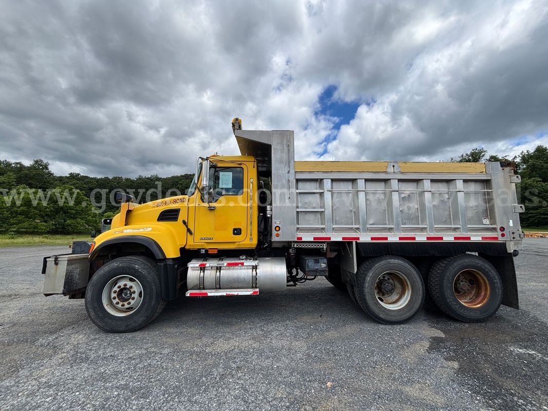 2007 Mack CV713 Granite Tandem Dump Truck w/ Snow Equipment – Runs & Inspected