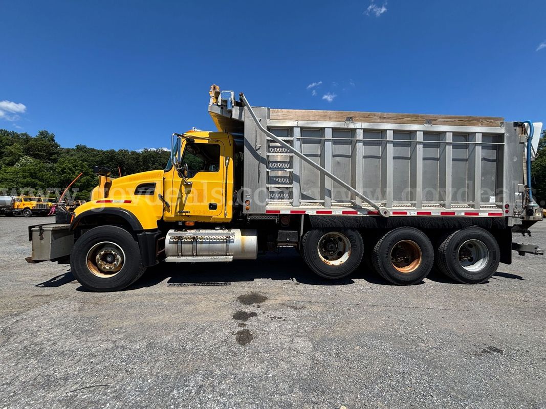 2006 Mack CV713 Granite Tri‑Axle Dump Truck w/ Plow & Spreader