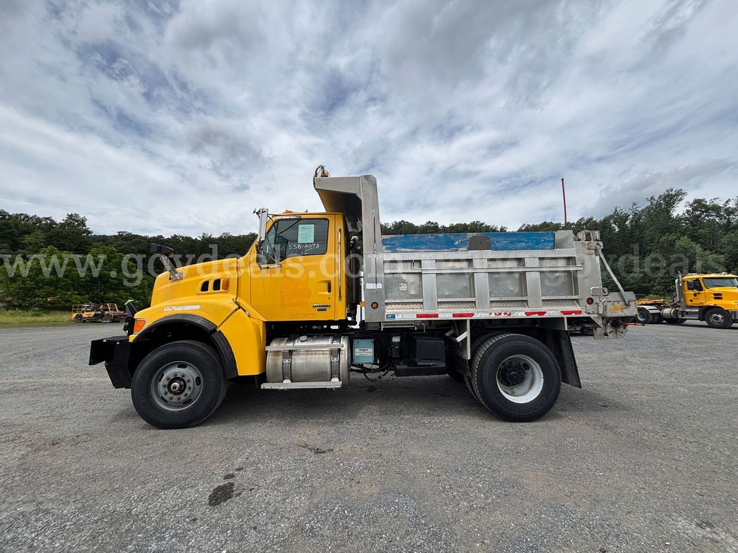 2007 Sterling L8500 Single Axle Dump Truck with Spreader & Plow