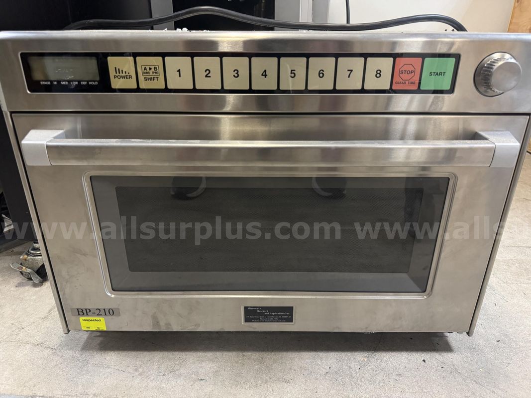 Microwave Research & Applications Industrial Microwave Oven Model BP-210