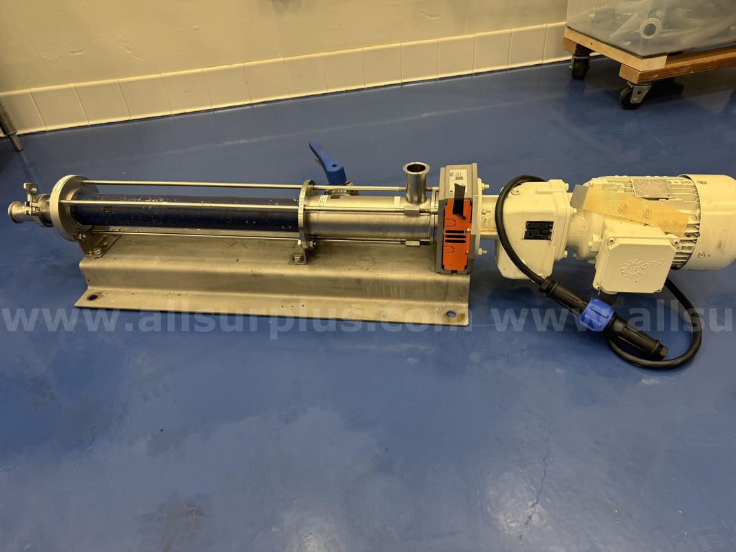 SEEPEX Progressive Cavity Pump System Model BCSB 1-24 with Nord Gear Motor