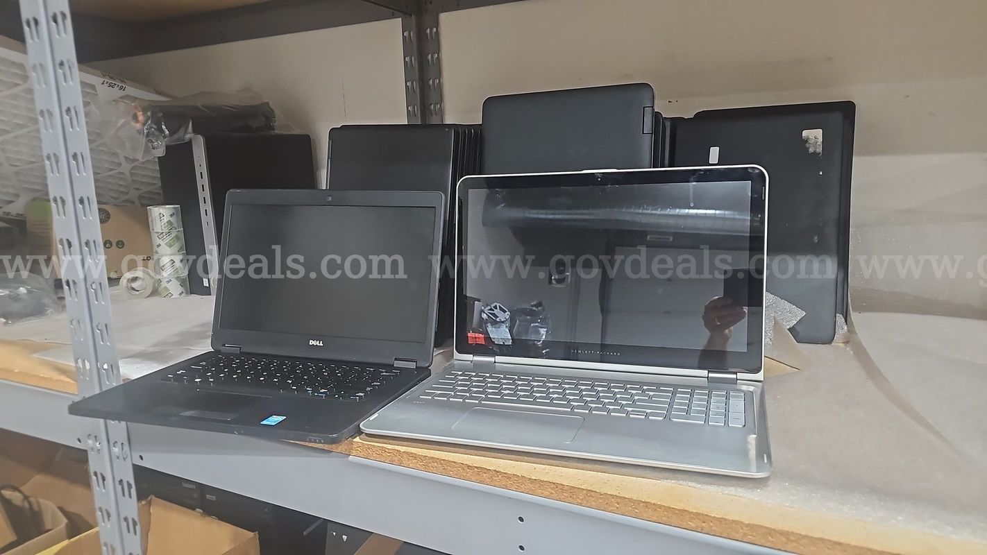 Lot Of 40 Dell & Hp Laptops