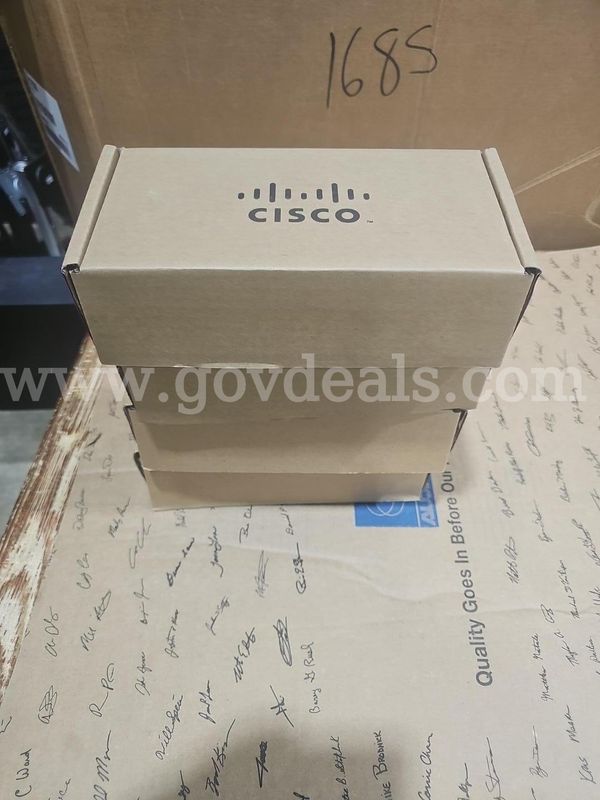 Lot of 4 Cisco CP-8800-A-KEM 28-Button Key Expansion Modules
