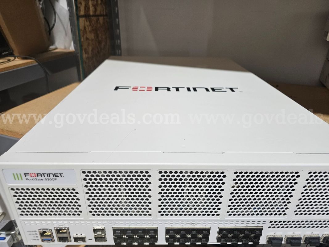 Fortinet FortiGate 6300F Enterprise Network Security Firewall.