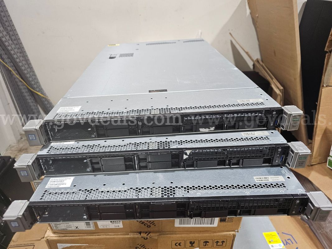 3 HPE ProLiant DL360 Gen9 Server – Dual Xeon E5-2683 v4 – 320GB RAM – 10Gb SFP+