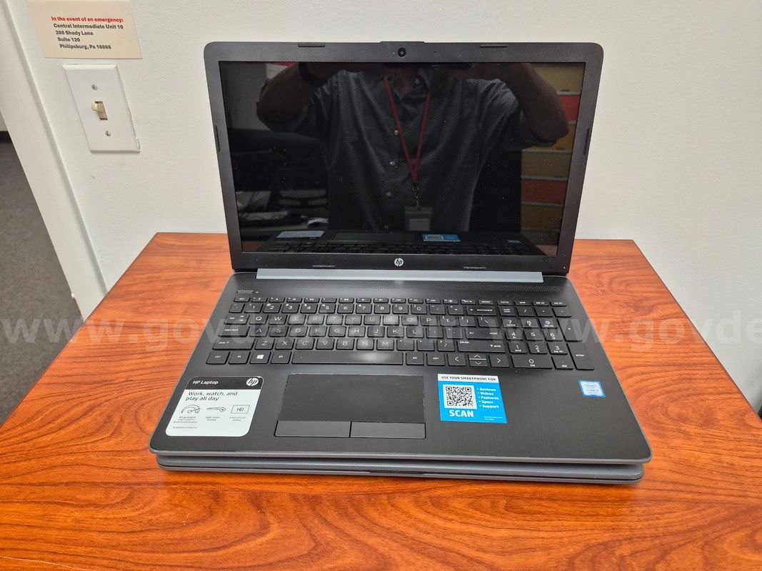 HP 15 LAPTOPS - QTY TWO (2)