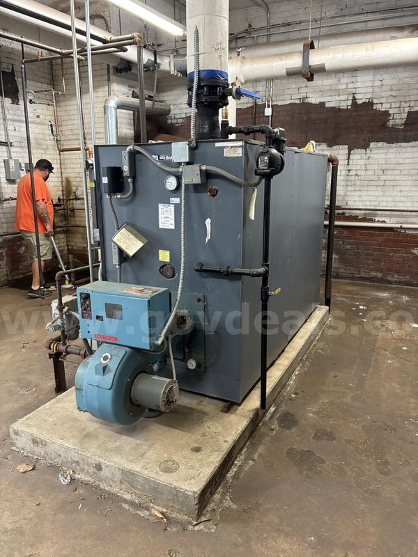 2,452,000 Btu//Hn National Gas Boiler