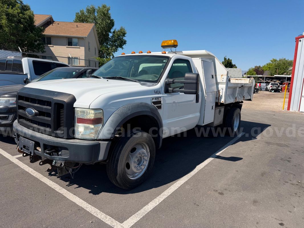 2010 FORD F-550 DUMP TRUCK RUNS AND DRIVES - SHIPPING AVAILABLE