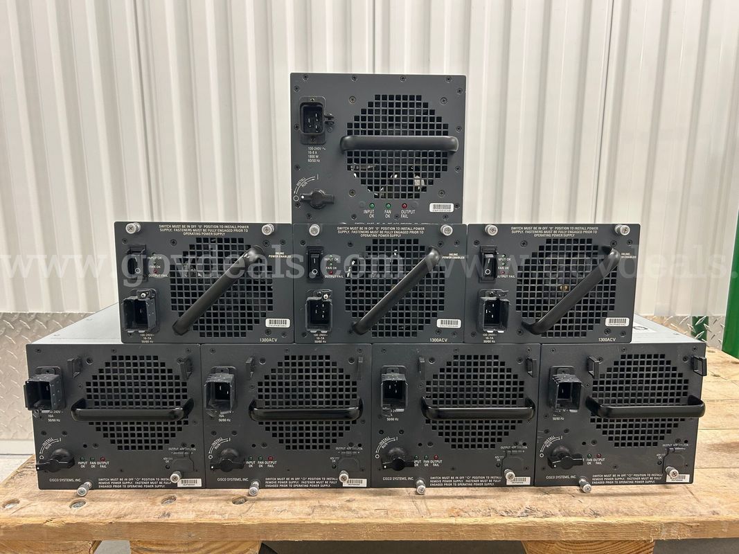 Legacy Cisco Catalyst 6500 & 4500-E Series Modular Switch Power Supply Units Untested For Scrap