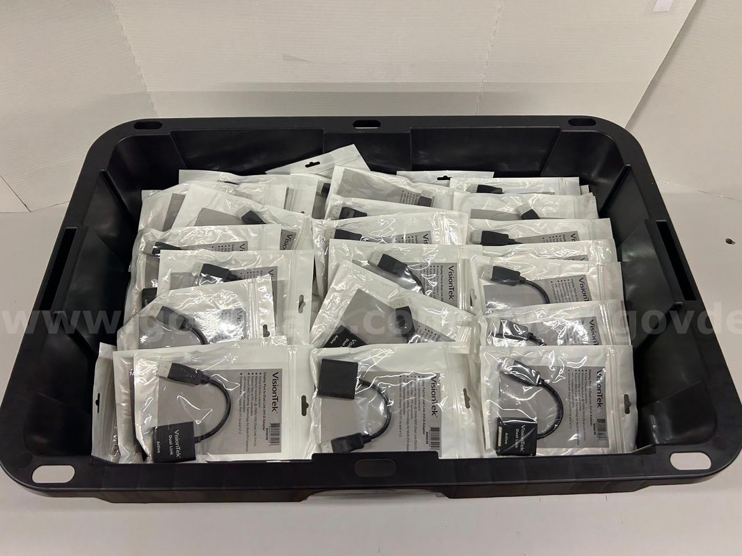 Lot 212 NEW VisionTek Active Display Port to Dual Link DVI-D Adapter 900639 Sealed