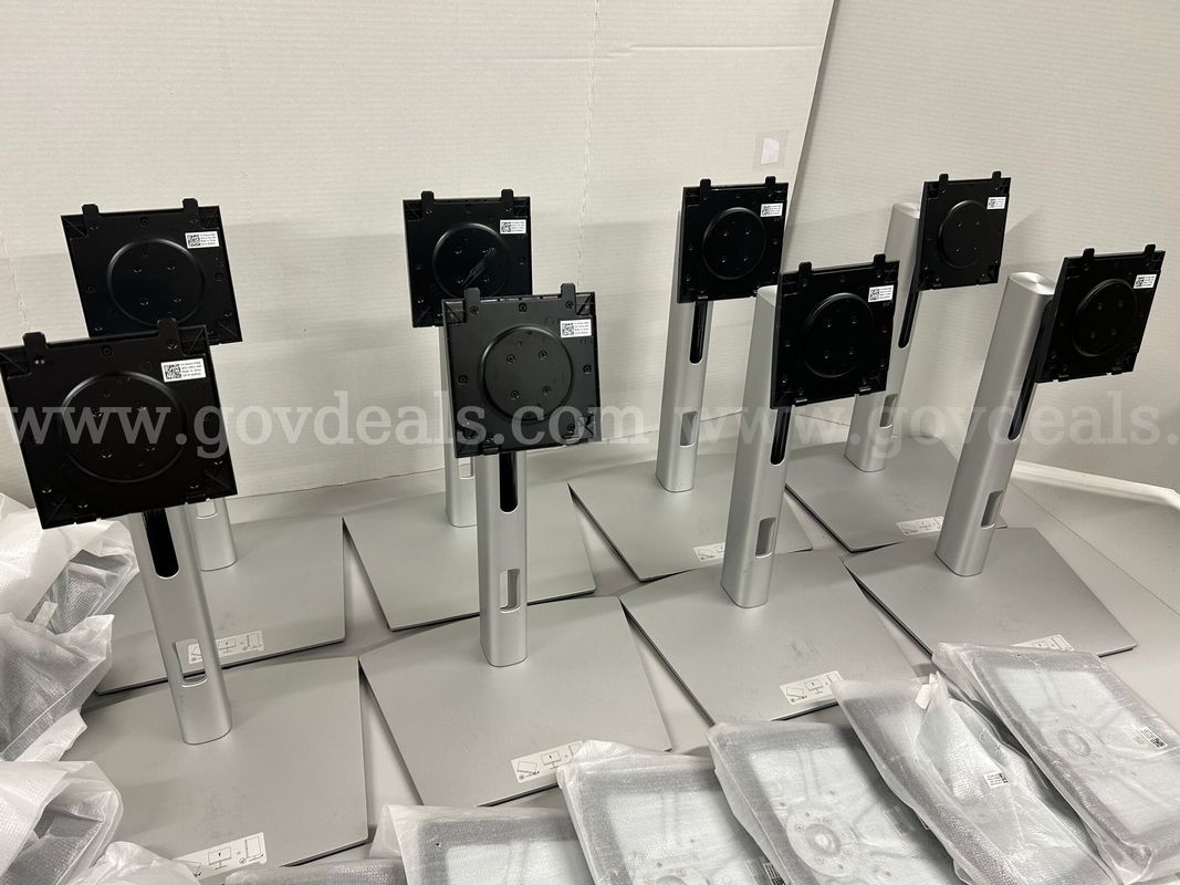 Lot of 15 Dell AIO and Monitor Stands Very Lightly Used. 9 Dell OptiPlex 7410 7420 AIO 27" Stand. 6 Dell Monitor P2425H