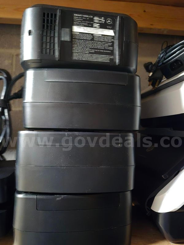 (3) APC UPC AND (1) TRIPLITE UPS