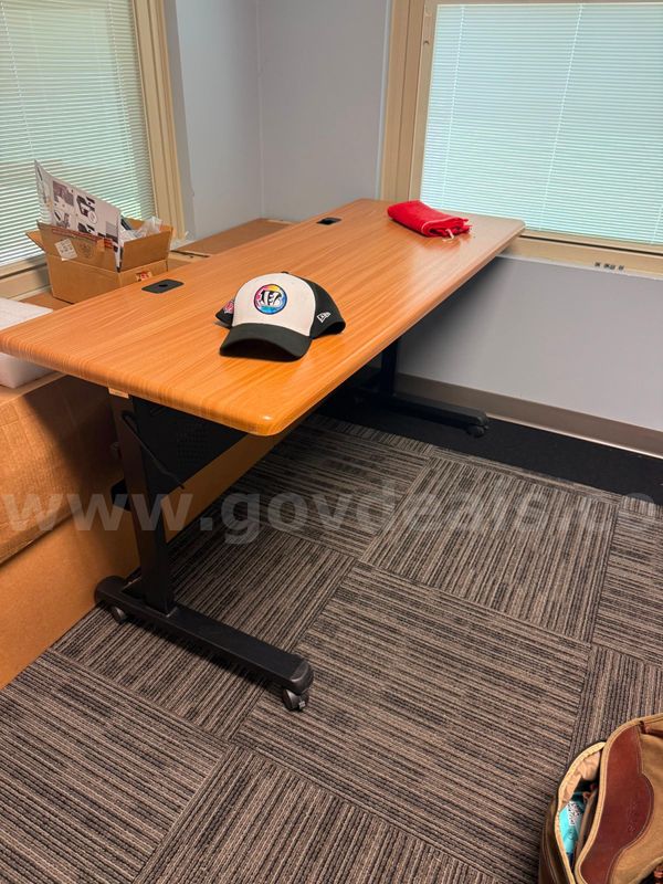 4 folding office tables