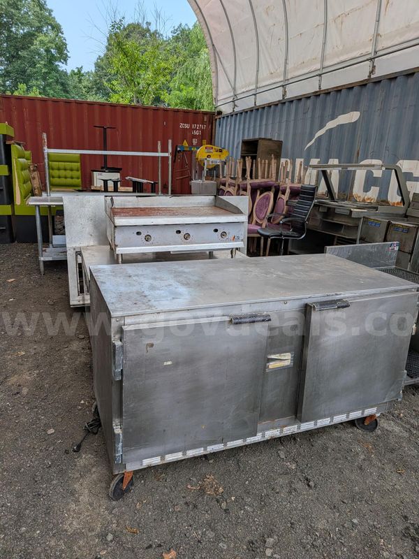 60" Double Door Refrigerator