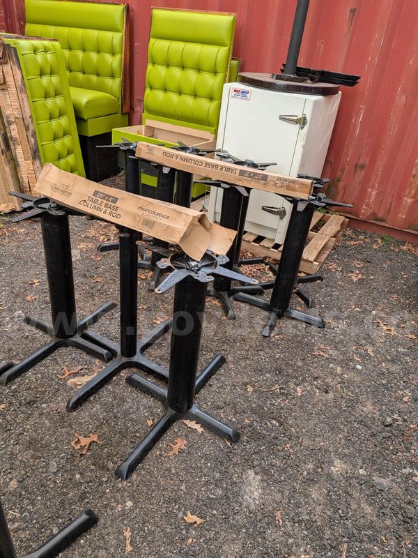 Lot of 10- 28"tall Table bases