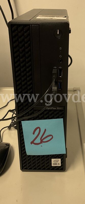 Dell OptiPlex 3080 Small Form Factor PC | Core i5-10500 | 16GB DDR4 | 256GB SSD | Desktop Computer (No OS) DESKTOP ONLY