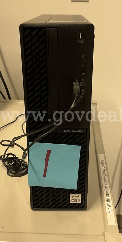 Dell OptiPlex 3080 Small Form Factor PC | Core i5-10500 | 16GB DDR4 | 256GB SSD | Desktop Computer (No OS) DESKTOP ONLY