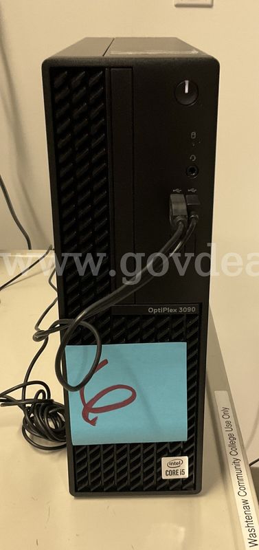 Dell OptiPlex 3080 Small Form Factor PC | Core i5-10500 | 16GB DDR4 | 256GB SSD | Desktop Computer (No OS) DESKTOP ONLY