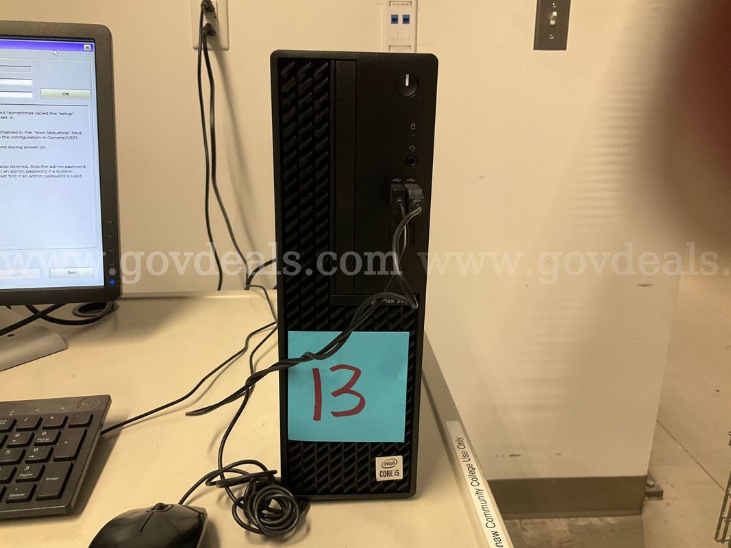 Dell OptiPlex 3080 Small Form Factor PC | Core i5-10500 | 16GB DDR4 | 256GB SSD | Desktop Computer (No OS) DESKTOP ONLY