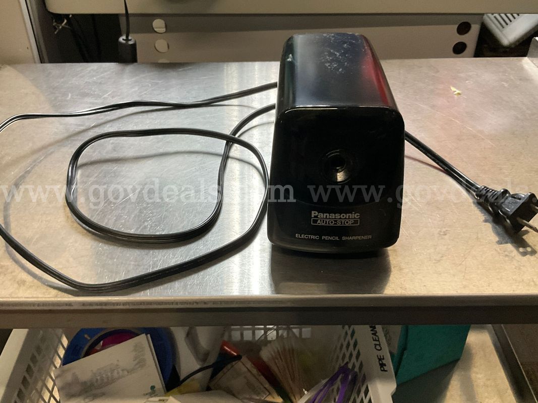 Vintage Panasonic KP-380 Auto-Stop Electric Pencil Sharpener