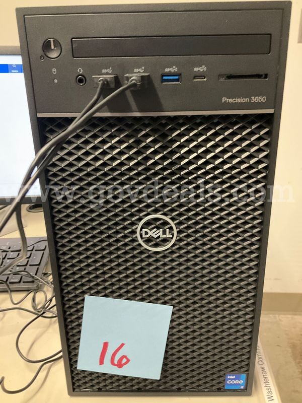 Dell Precision 3650 Tower Workstation - Intel i7-11700K | 32GB RAM | 1TB NVMe SSD DESKTOP ONLY NO OS