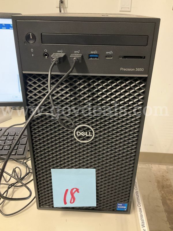 Dell Precision 3650 Tower Workstation - Intel i7-11700K | 32GB RAM | 1TB NVMe SSD DESKTOP ONLY NO OS