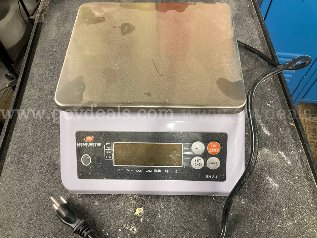 MeasureTek ACS-SU-15 Digital Bench Scale 33lb / 15kg Portion Counting Scale