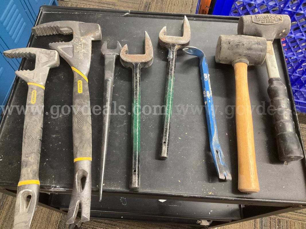 Construction & Demo Tool Set - Stanley FatMax FuBar, Pry Bars, Mallets