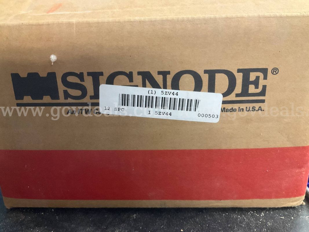 Signode Steel Strapping Seals Grit Lined Industrial Packaging Seals (Part # 5ZV44)