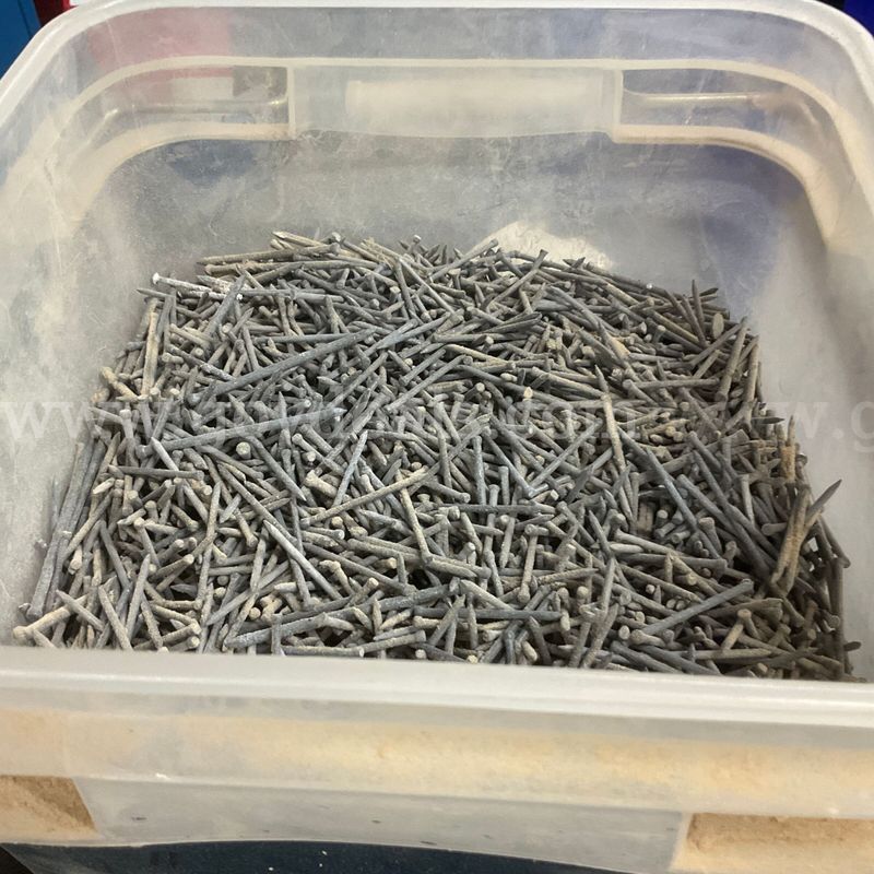 Large Tub of Loose 1-Inch Finish Nails – DIY & Construction Hardware