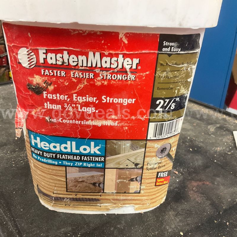 FastenMaster HeadLok Screws 2 7/8" - Structural Wood Fasteners
