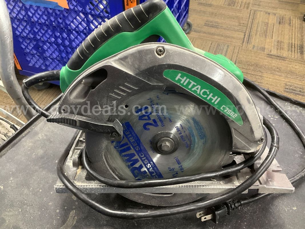 Hitachi C7SB2 7-1/4" Corded Circular Saw – 15 Amp 5800 RPM