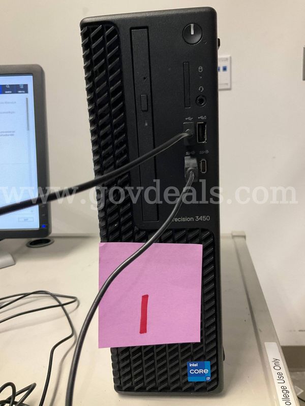 Dell Precision 3450 SFF Workstation - Intel i7-11700, 32GB RAM, 512GB NVMe SSD, DVD-RW DESKTOP ONLY NO OS