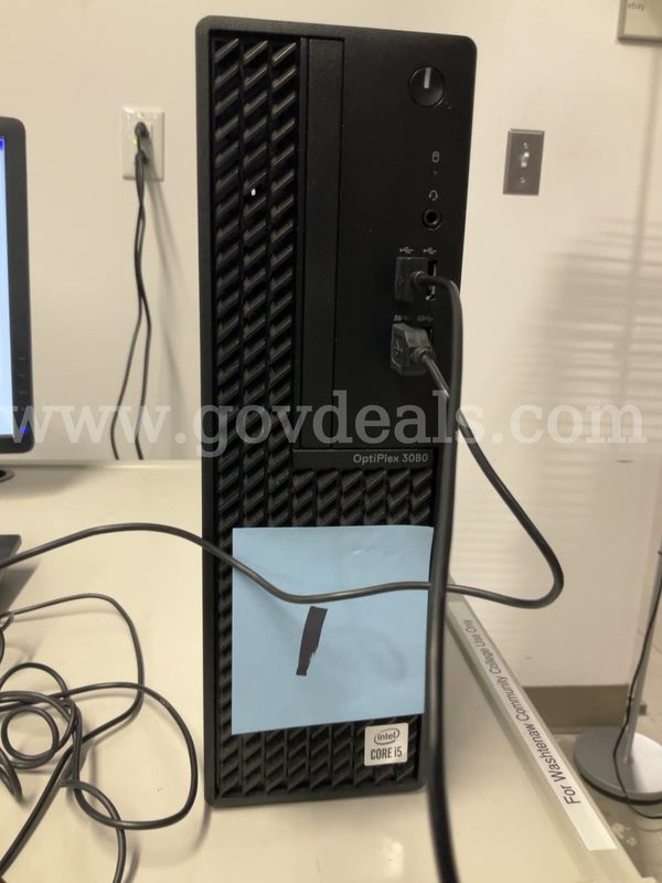 Dell OptiPlex 3080 SFF PC - Intel Core i5 10th Gen | 16GB RAM | 256GB SSD DESKTOP ONLY NO OS