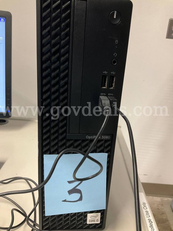 Dell OptiPlex 3080 SFF PC - Intel Core i5 10th Gen | 16GB RAM | 256GB SSD DESKTOP ONLY NO OS