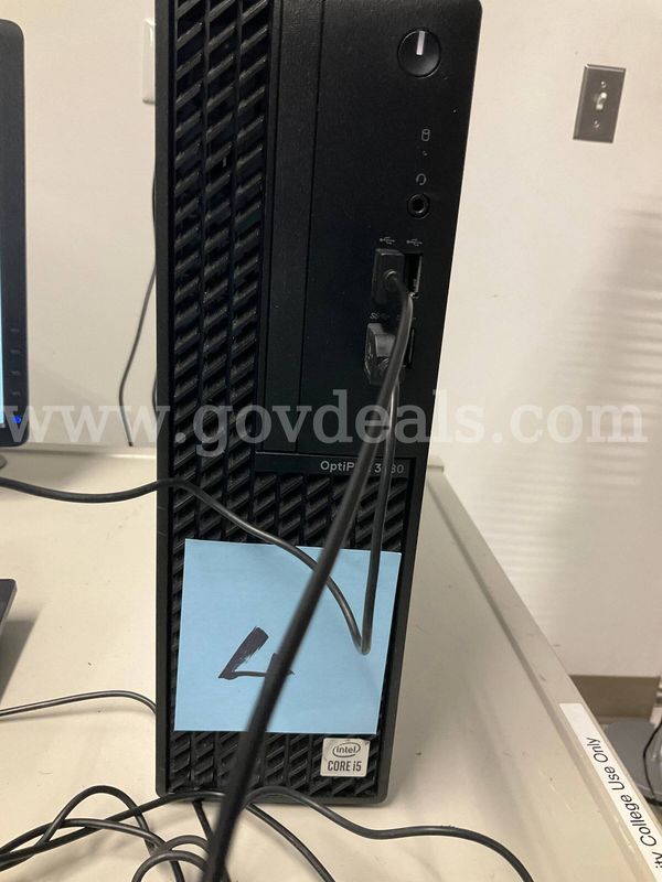Dell OptiPlex 3080 SFF PC - Intel Core i5 10th Gen | 16GB RAM | 256GB SSD DESKTOP ONLY NO OS